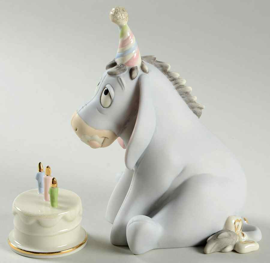Winnie The Pooh Collection Eeyore's Birthday Wish - Boxed by Lenox-1
