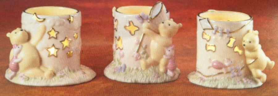 Winnie The Pooh Collection Pooh's Grand Adventure Votives - No Box by Lenox-1