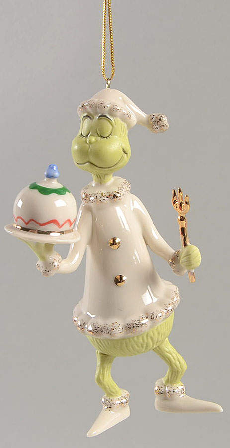 Grinch Classic Ornaments Grinch Serves The Feast - Boxed by Lenox-1