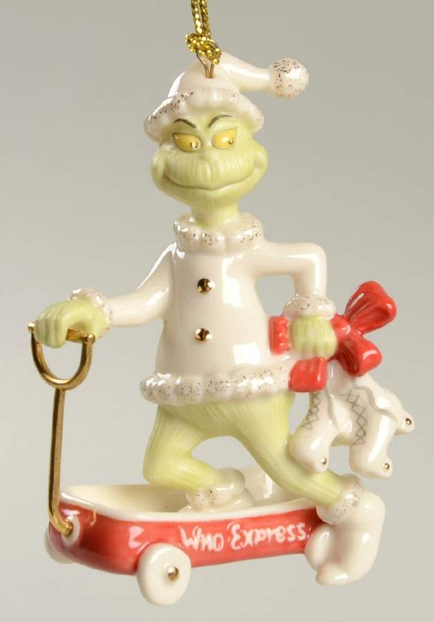 Grinch Classic Ornaments Grinch-Who Express - Boxed by Lenox-1