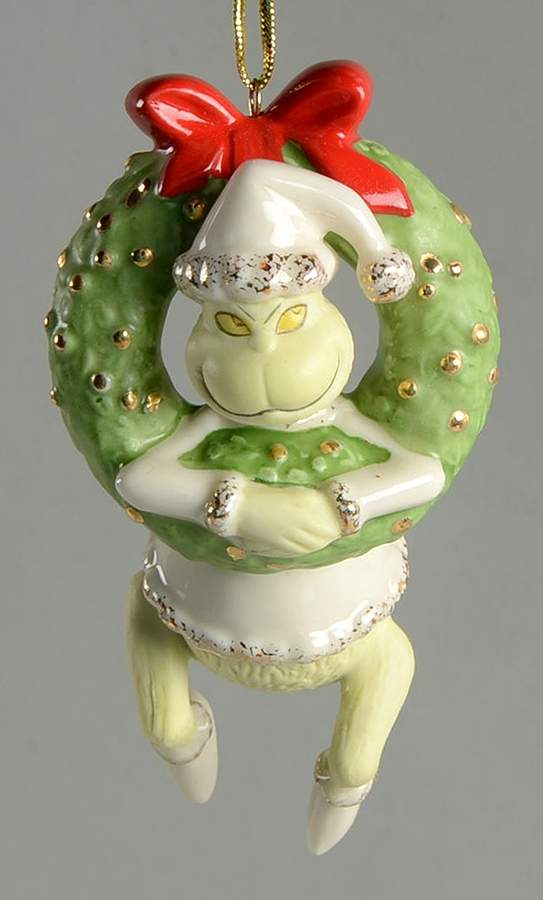 Grinch Classic Ornaments Devious Dilemma - Boxed by Lenox-1