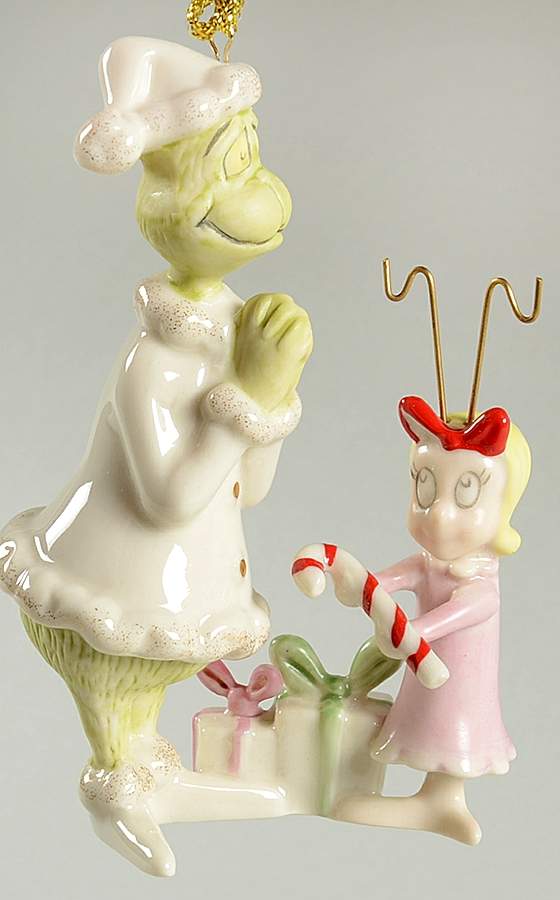 Grinch Classic Ornaments A Heartwarming Grinch - No Box by Lenox-1