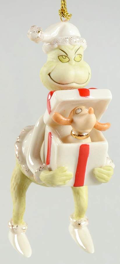 Grinch Classic Ornaments Grinch's Perfect Present - Boxed by Lenox-1