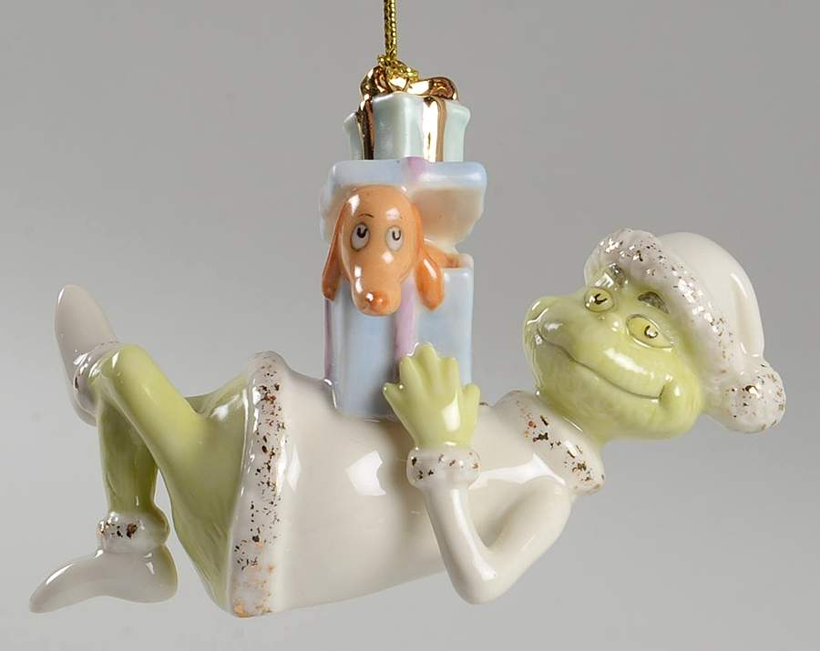 Grinch Classic Ornaments Grinchy Greetings - Boxed by Lenox-1