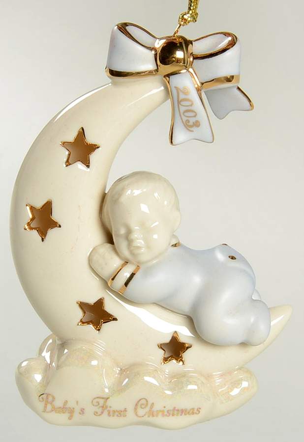Baby's First Christmas 2003-Boy - Boxed by Lenox-1