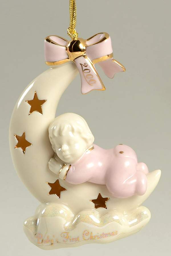 Baby's First Christmas 2000-Girl - No Box by Lenox-1