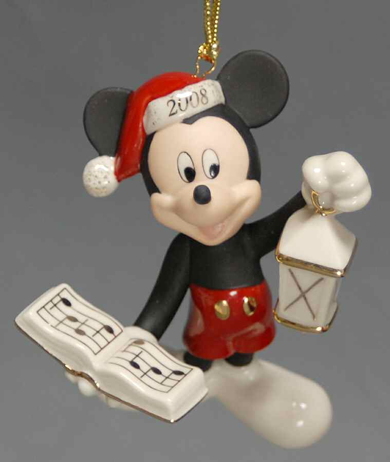 Mickey Mouse Annual Ornaments Mickey's Christmas Song - No Box by Lenox-1
