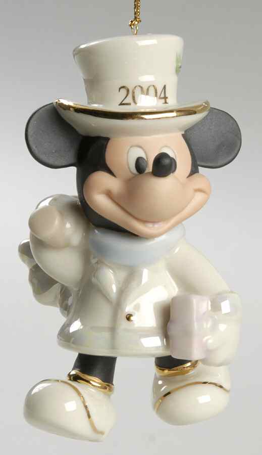 Mickey Mouse Annual Ornaments Mickey's Merriment - Boxed by Lenox-1
