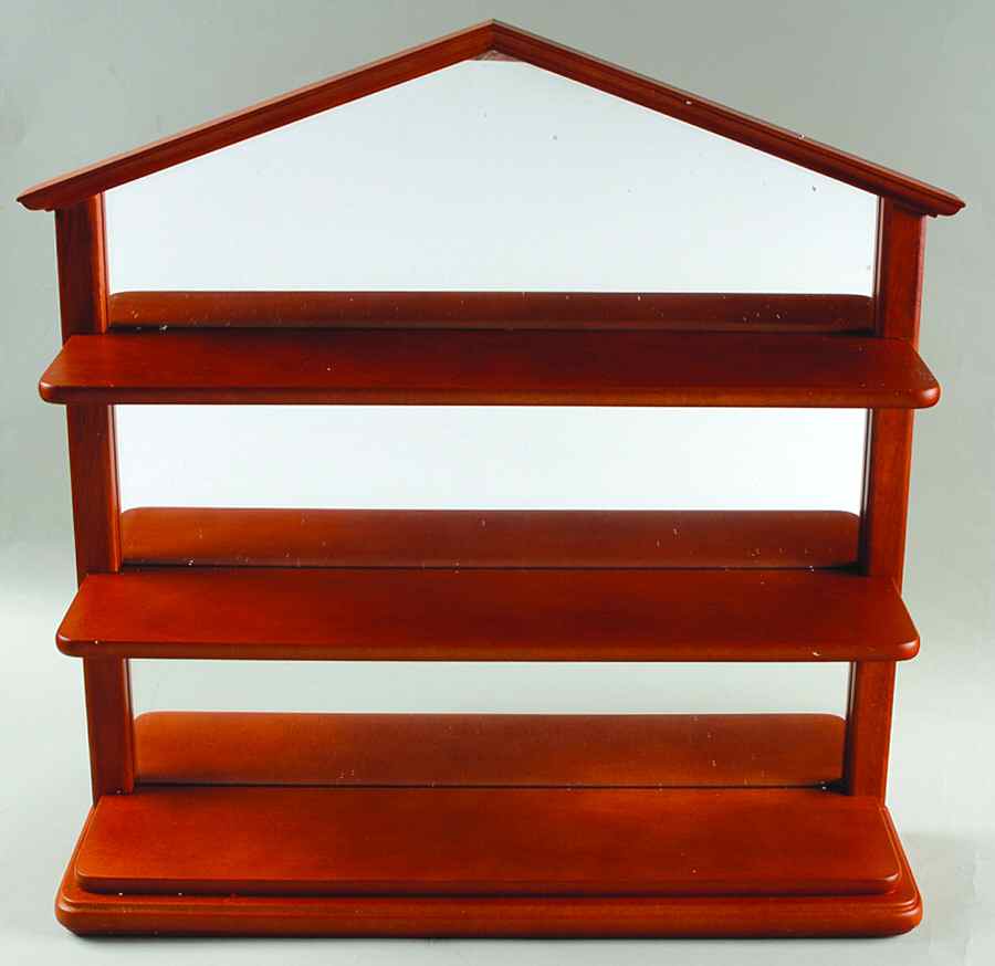 A Golden Year Of Puppies Doghouse Mirrored Display Shelf - Display Shelf Mirrored by Lenox-1