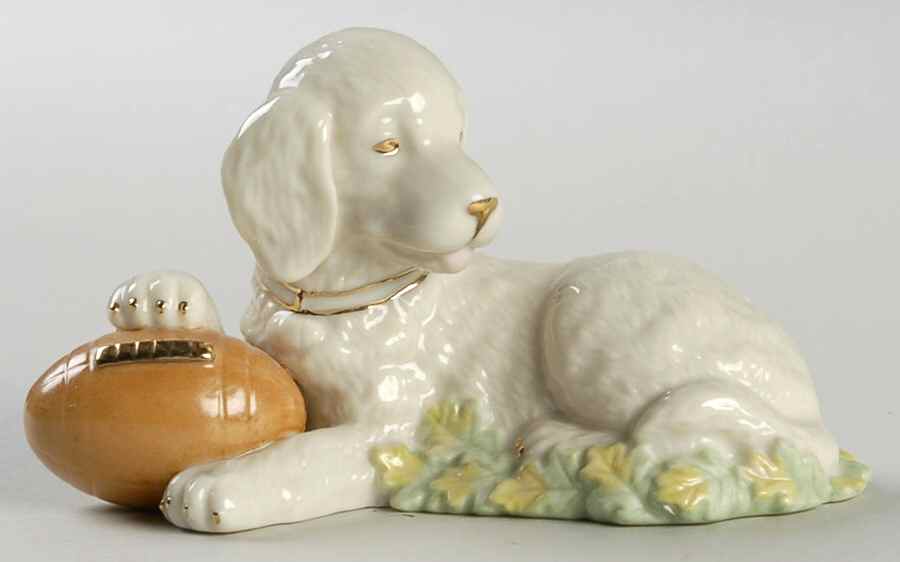 A Golden Year Of Puppies Touchdown-September - Boxed by Lenox-1