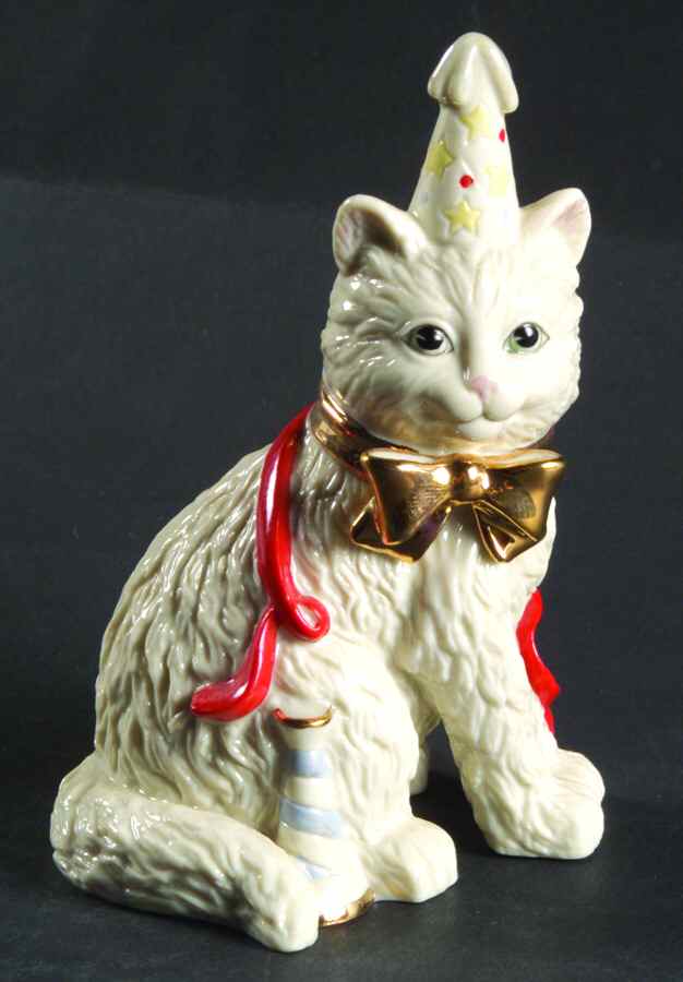 Twelve Months Of Kitties New Year's Kitty-January - No Box by Lenox-1