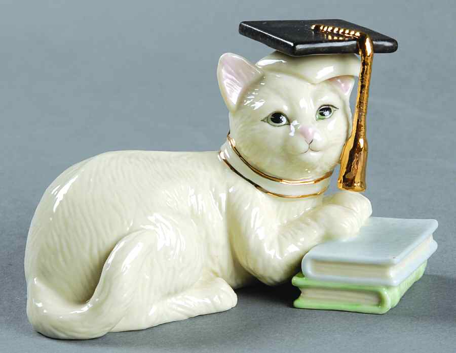 Twelve Months Of Kitties Graduation Day Kitty-June - No Box by Lenox-1
