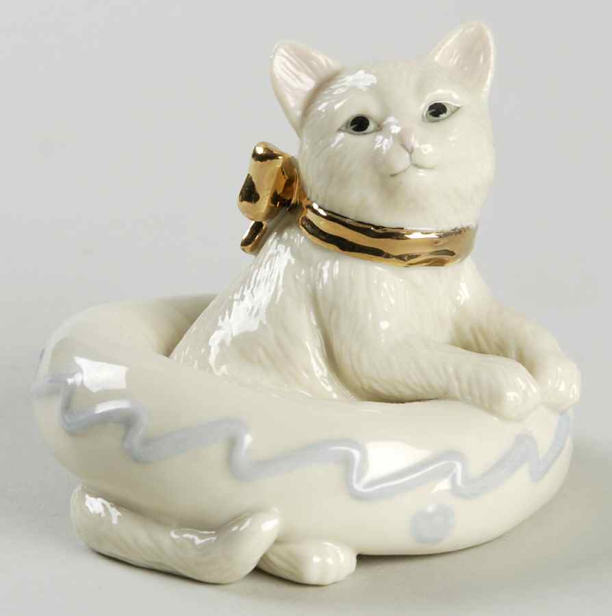 Twelve Months Of Kitties Kitty By The Sea-August - Boxed by Lenox-1