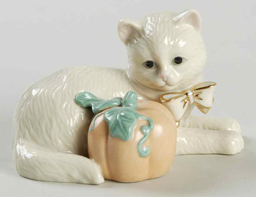 Twelve Months Of Kitties Halloween Kitty-October - Boxed by Lenox-1