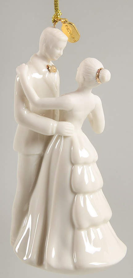 Bride And Groom Ornaments 2022-Bride & Groom - Boxed by Lenox-1