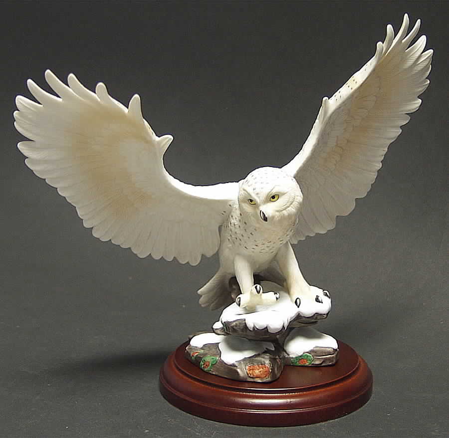 Owls Of America-Legacy Editions Snowy Owl - No Box by Lenox-1