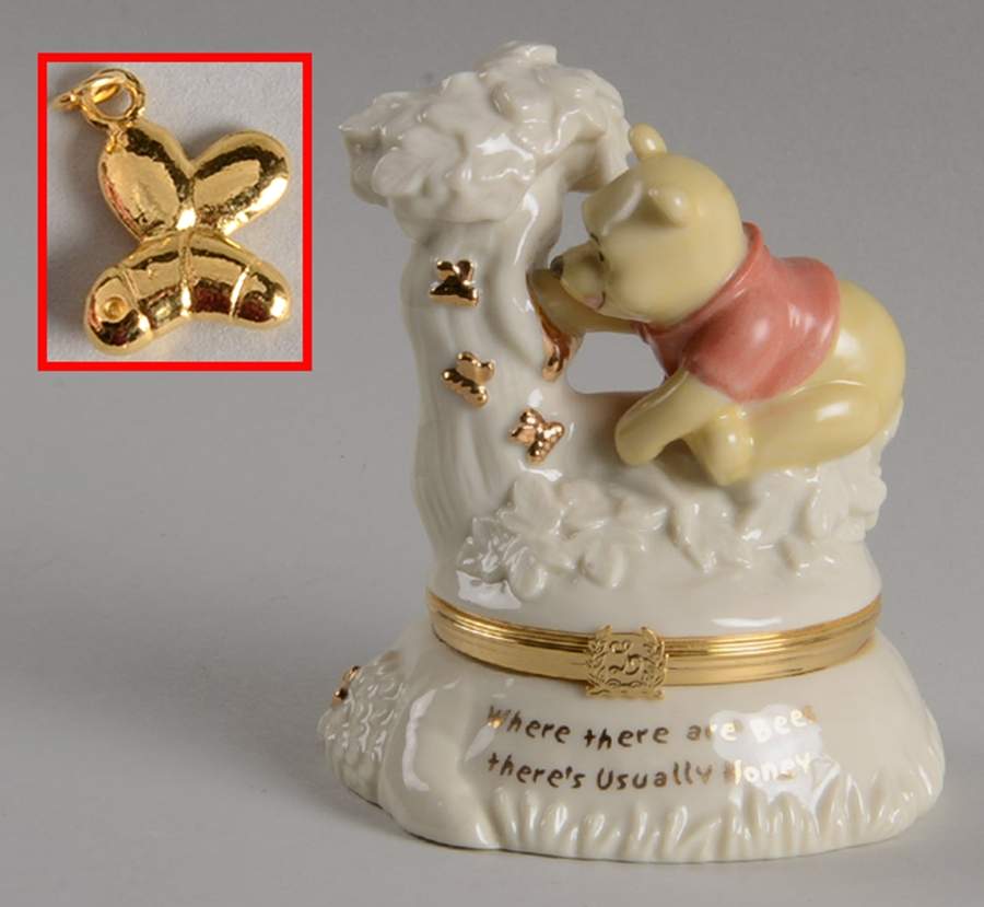 Pooh Treasure Box Collection Pooh's Treasure Of Honey - No Box by Lenox-1