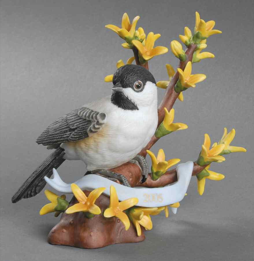 Annual Garden Birds 2005-Chickadee - No Box by Lenox-1