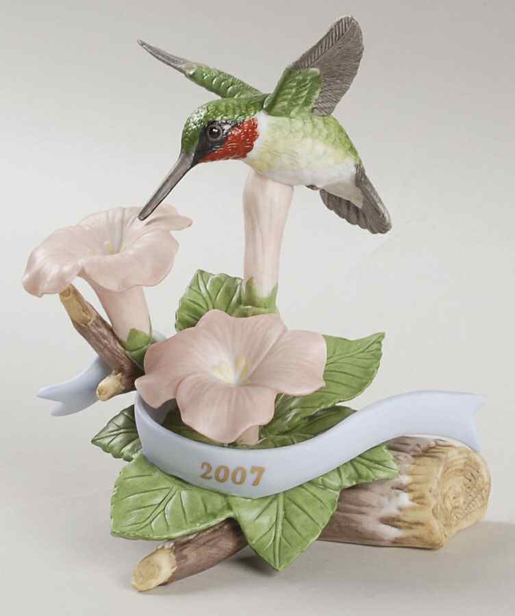 Annual Garden Birds 2007-Hummingbird - No Box by Lenox-1