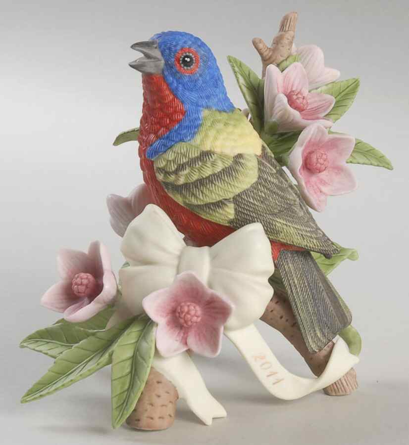 Annual Garden Birds 2011 Painted Bunting - No Box by Lenox-1