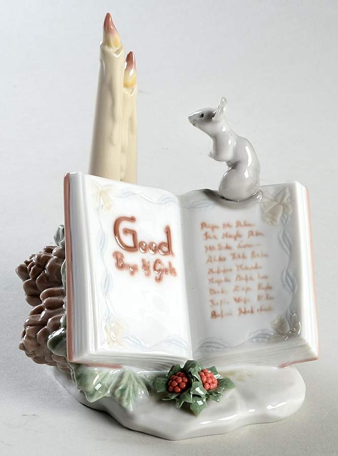 Santa's Magical Workshop Good Boys And Girls - Boxed by Lladro-1