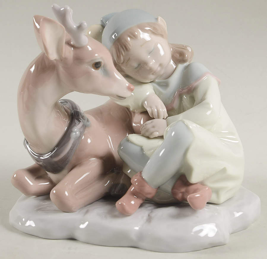 Santa's Magical Workshop A Well Earned Rest - Boxed by Lladro-1