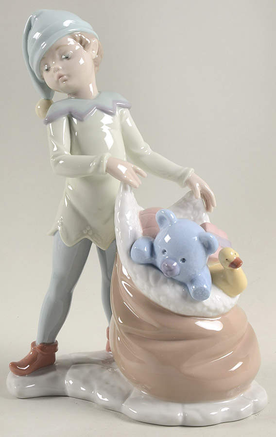 Santa's Magical Workshop Santa's Sack Of Dreams - Boxed by Lladro-1