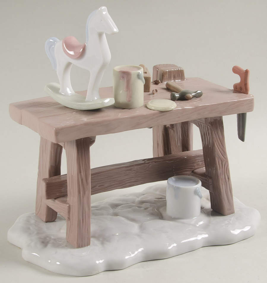 Santa's Magical Workshop Where The Presents Are Made - Boxed by Lladro-1