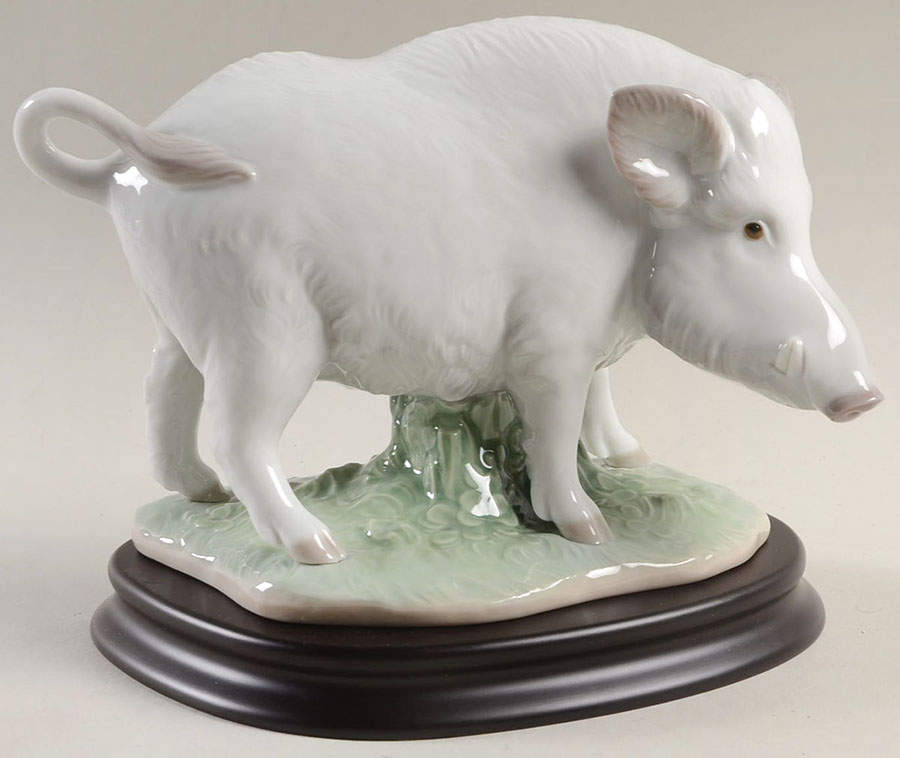 Chinese Zodiac Collection Boar - No Box by Lladro-1