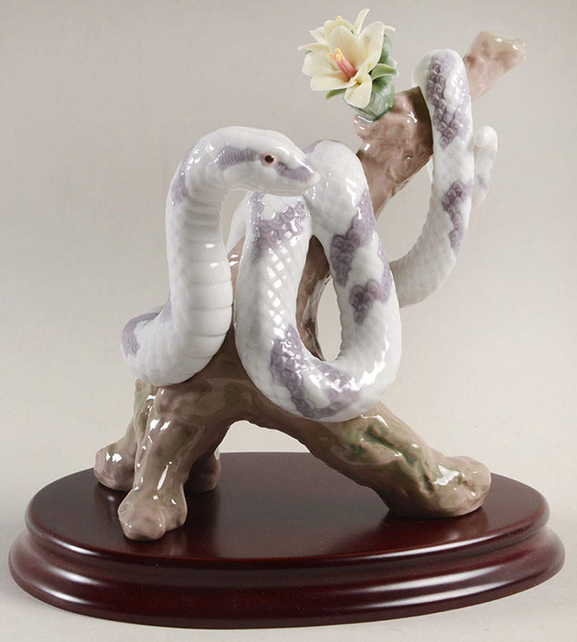 Chinese Zodiac Collection Snake - No Box by Lladro-1