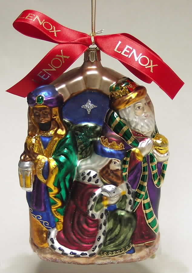 Religious-Yuletide Treasures Three Wise Men - Boxed by Lenox-1