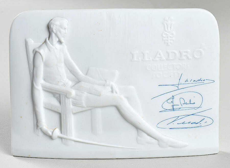 Advertisng Signs Lladro Don Quixote Sign - Advertising Signs by Lladro-1