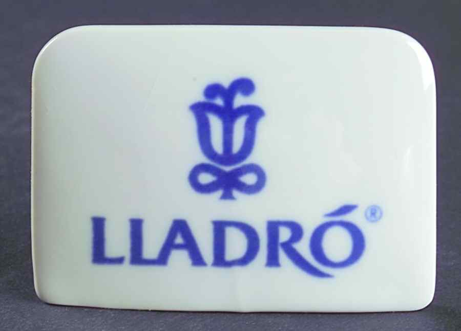 Advertisng Signs White Rectangular Dark Blue Letters - Advertising Signs by Lladro-1