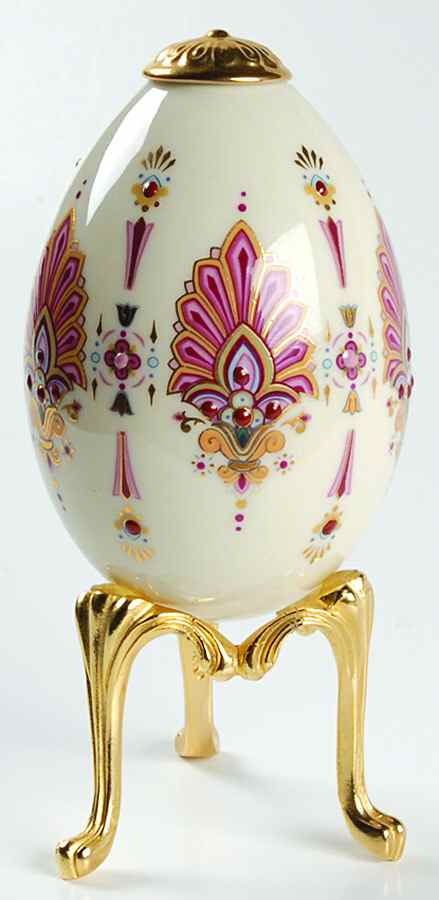 China Treasures Egg Ruby - No Box by Lenox-1