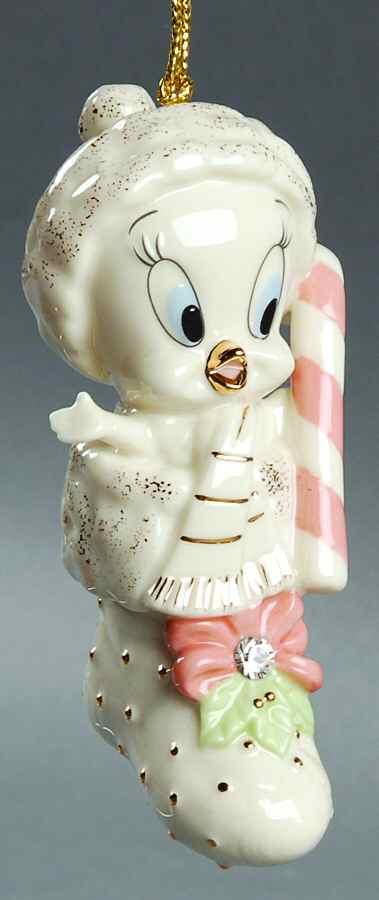 Tweety Ornaments My Tweety Stocking - Boxed by Lenox-1