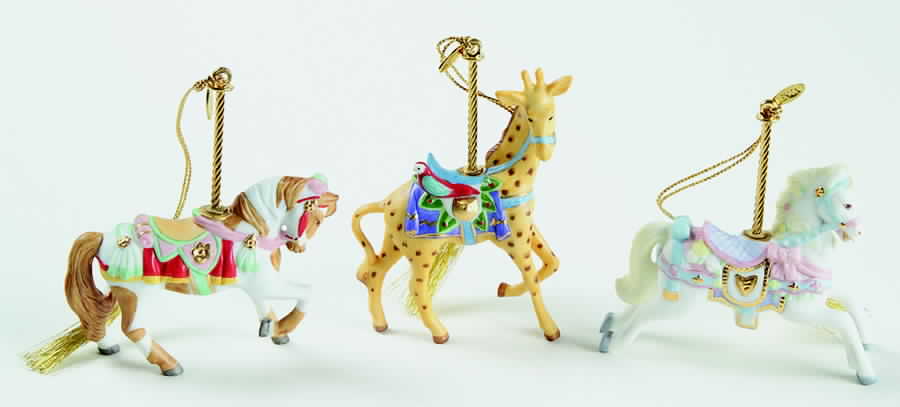 Carousel Ornaments-Legacy Edition Box Set Of 3 - With Box by Lenox-1
