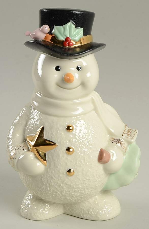 Ivory Snowman Collection Jolly Snow Friend - No Box by Lenox-1