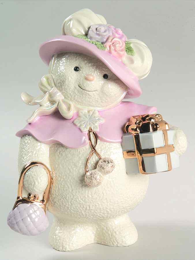 Ivory Snowman Collection Snowy Visitor - Boxed by Lenox-1
