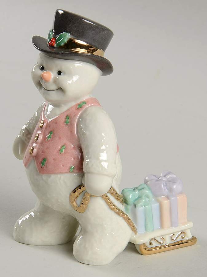 Ivory Snowman Collection Snowy Gift Express - Boxed by Lenox-1