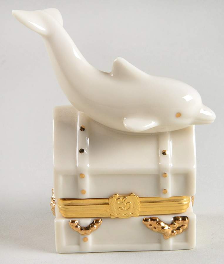 Dolphin Treasure Box Collection Hidden Treasure - Boxed by Lenox-1