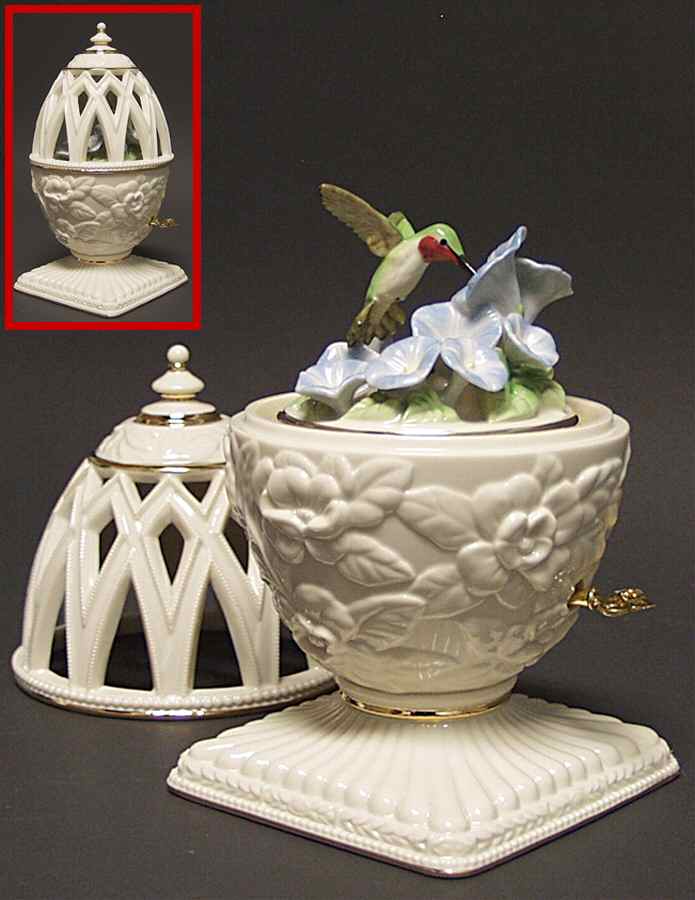 Annual Musical Egg Spring Egg-"La Primavera" - With Box by Lenox-1