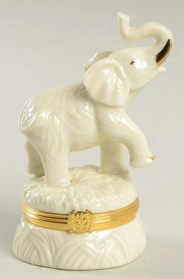 Treasure Boxes Good Luck Elephant - No Box by Lenox-1