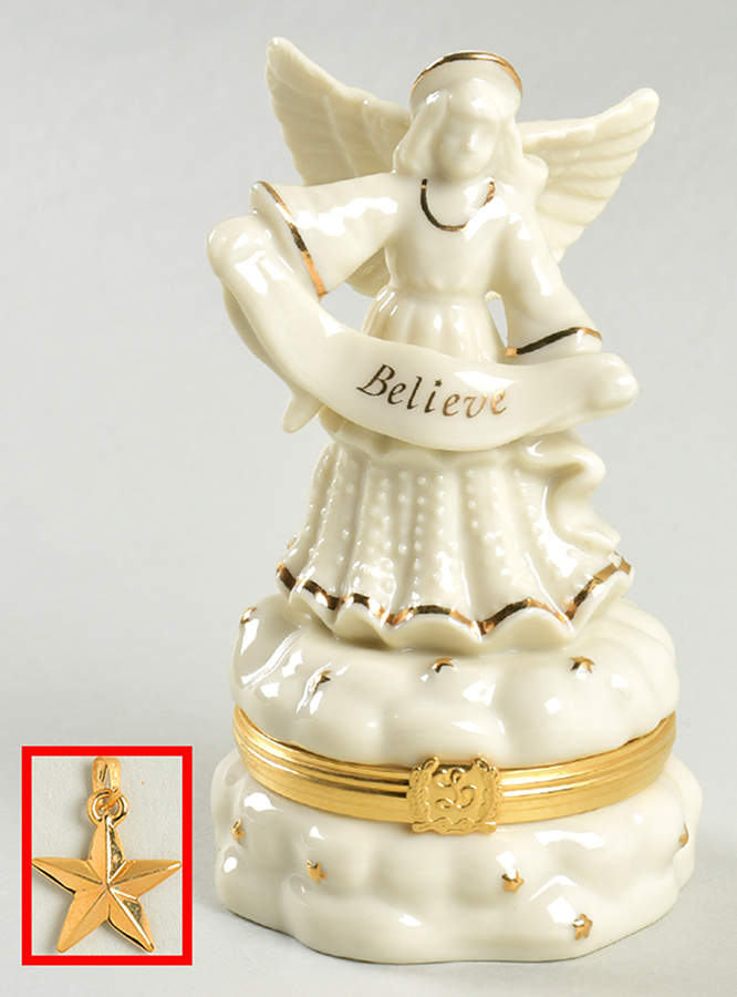 Treasure Boxes Angel Of Faith - Boxed by Lenox-1
