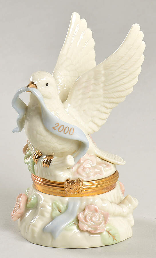 Treasure Boxes Millennium Of Peace - No Box by Lenox-1