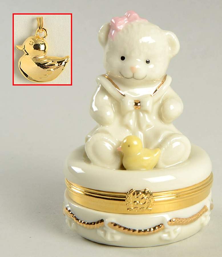 Treasure Boxes Sailor Girl Teddy Bear - No Box by Lenox-1