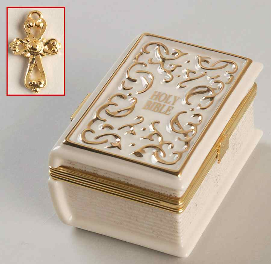 Treasure Boxes Holy Bible - Boxed by Lenox-1