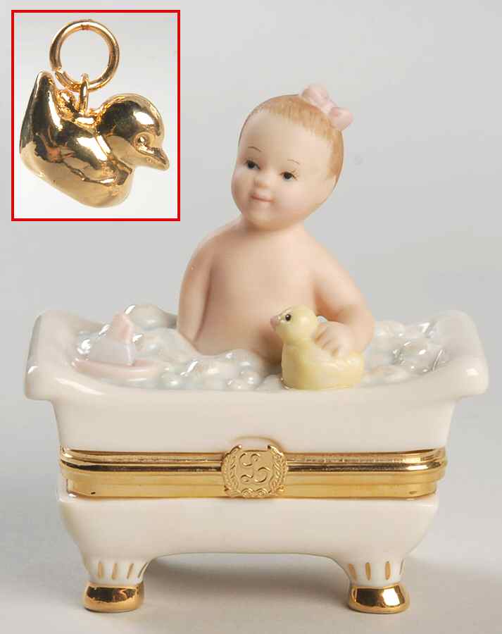 Treasure Boxes Baby Bubbles-Girl - Boxed by Lenox-1