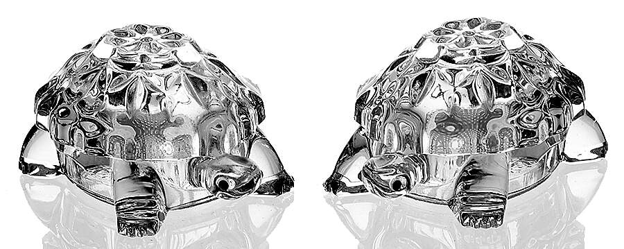 Lenox Crystal Salt & Pepper Sets Turtles - Boxed by Lenox-1