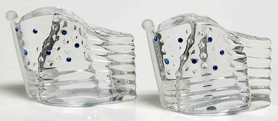 Lenox Crystal Salt & Pepper Sets Star Spangeled-Set - Boxed by Lenox-1