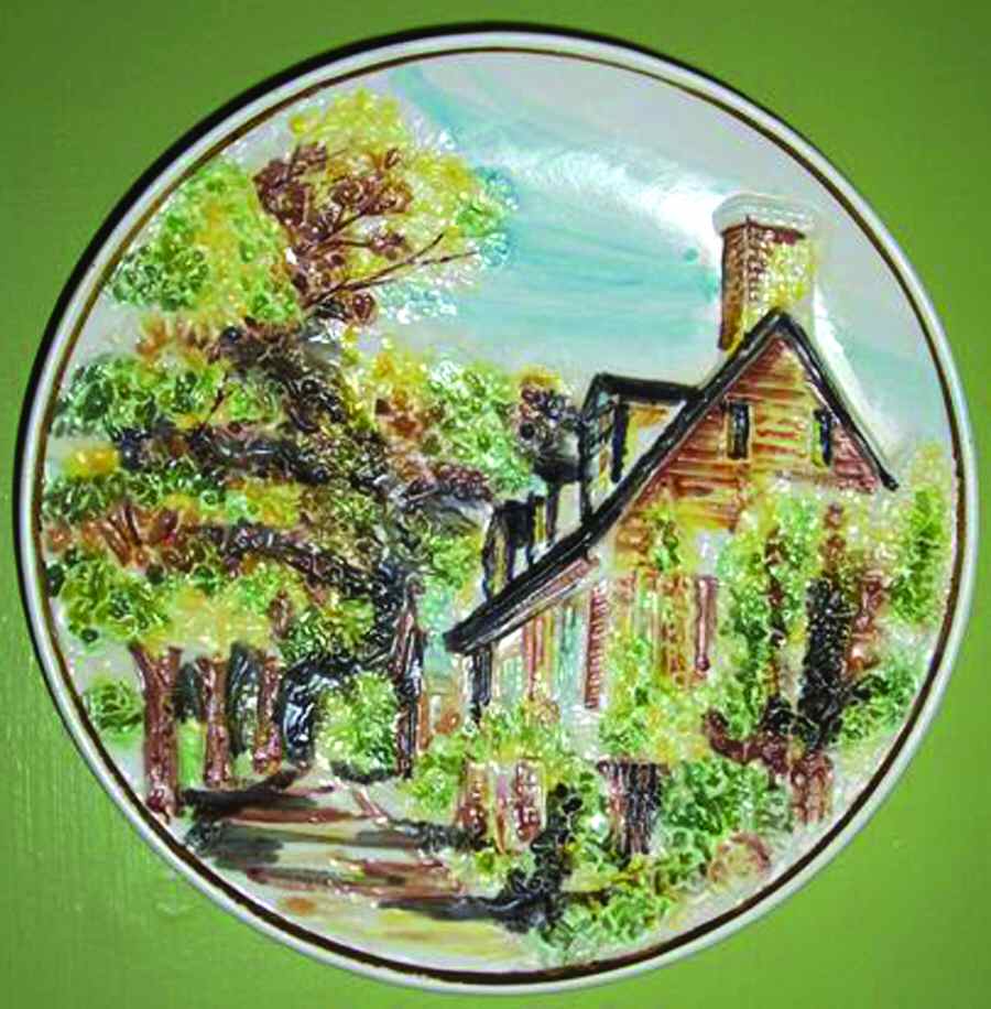Lefton Plates 50th Anniversary Plate - No Box by Lefton-1